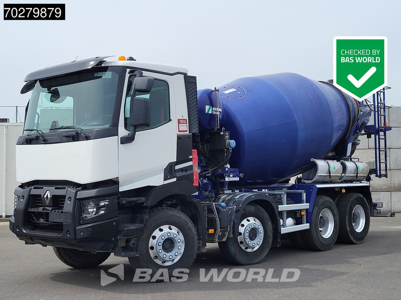 Renault C 430 C 8X4 9m3 Schwing Stetter mixer Big-Axle Automatic Euro 6 - شاحنة خلاطة خرسانة: صور 1 Renault C 430 C 8X4 9m3 Schwing Stetter mixer Big-Axle Automatic Euro 6 - شاحنة خلاطة خرسانة: صور 1
