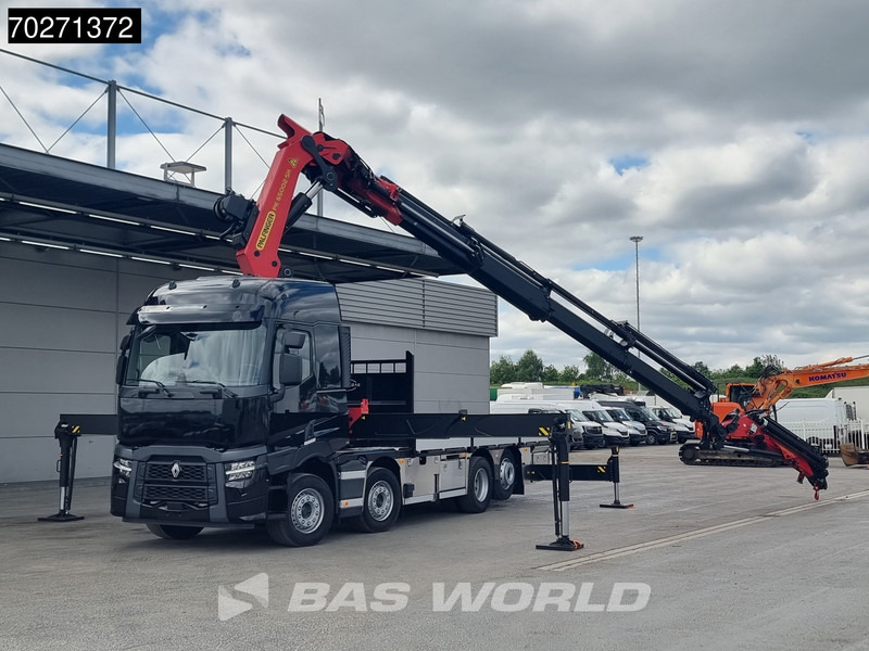 Renault C 520 8X2 Palfinger PK65002 SH Crane Jib Winch Lift+steering Axle Euro 6 - شاحنات مسطحة, شاحنة كرين: صور 5 Renault C 520 8X2 Palfinger PK65002 SH Crane Jib Winch Lift+steering Axle Euro 6 - شاحنات مسطحة, شاحنة كرين: صور 5
