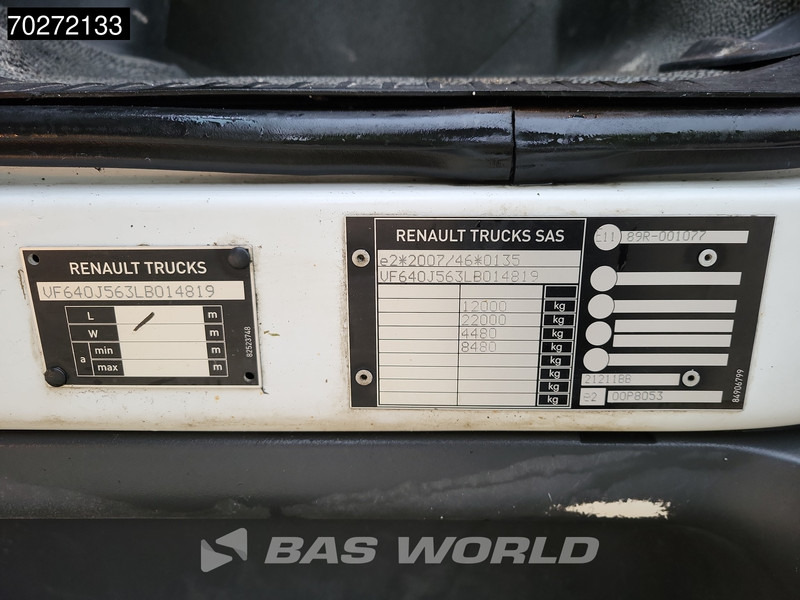 شاحنة ستارة Renault D 240 4X2 12t Ladebordwand ACC Euro 6: صور 18