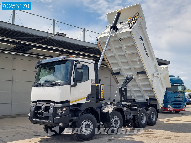 Renault K 420 8X4 More units available! Optidriver 20m3 Drum Brakes SteelSuspension StandKlima Euro 3 - قلابات: صور 5 Renault K 420 8X4 More units available! Optidriver 20m3 Drum Brakes SteelSuspension StandKlima Euro 3 - قلابات: صور 5