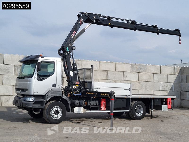 Renault Kerax 320 4X2 HIAB 288EP-3 HIPRO Crane Kran Steel suspension Manual Euro 3 - شاحنات مسطحة, شاحنة كرين: صور 3 Renault Kerax 320 4X2 HIAB 288EP-3 HIPRO Crane Kran Steel suspension Manual Euro 3 - شاحنات مسطحة, شاحنة كرين: صور 3