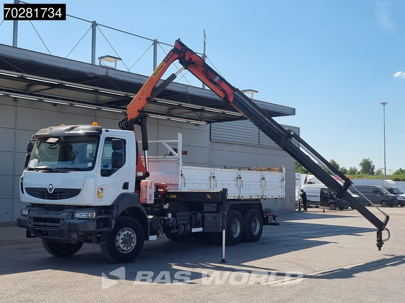Renault Kerax 370 6X4 Palfinger PK16502 Kran Crane Big-Axle Steel suspension Euro 4 - قلابات, شاحنة كرين: صور 5 Renault Kerax 370 6X4 Palfinger PK16502 Kran Crane Big-Axle Steel suspension Euro 4 - قلابات, شاحنة كرين: صور 5