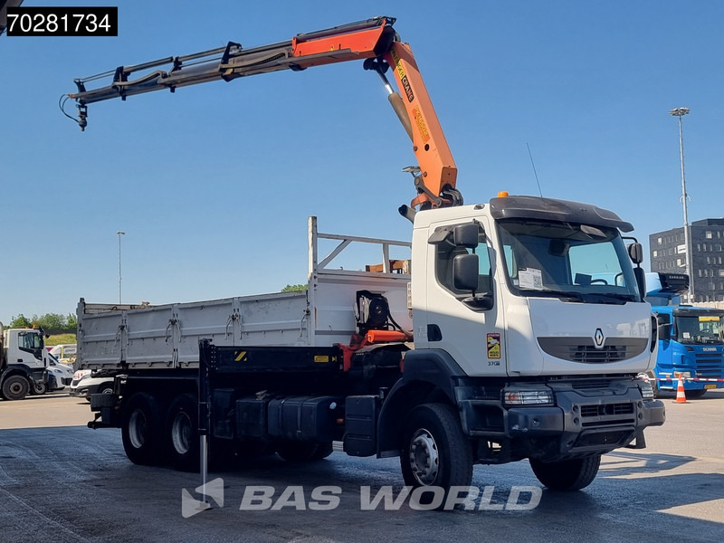 Renault Kerax 370 6X4 Palfinger PK16502 Kran Crane Big-Axle Steel suspension Euro 4 - قلابات, شاحنة كرين: صور 3 Renault Kerax 370 6X4 Palfinger PK16502 Kran Crane Big-Axle Steel suspension Euro 4 - قلابات, شاحنة كرين: صور 3