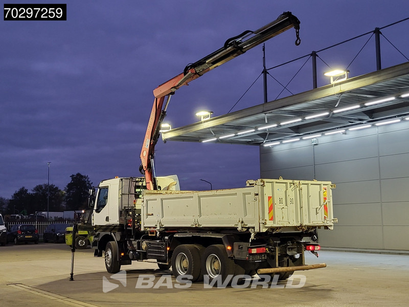 Renault Kerax 370 Kerax 6X4 Fassi F150AXS.22 Crane 10m3 2-side tipper Big-Axle Steelsuspension Manual - قلابات, شاحنة كرين: صور 2 Renault Kerax 370 Kerax 6X4 Fassi F150AXS.22 Crane 10m3 2-side tipper Big-Axle Steelsuspension Manual - قلابات, شاحنة كرين: صور 2