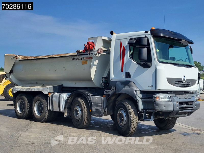 قلابات Renault Kerax 430 8X4 16m3 tipper Retarder Big-Axle steel suspension automatic Euro 5: صور 8
