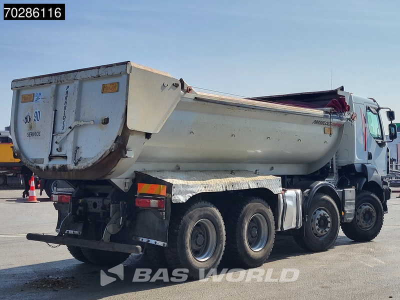 قلابات Renault Kerax 430 8X4 16m3 tipper Retarder Big-Axle steel suspension automatic Euro 5: صور 9