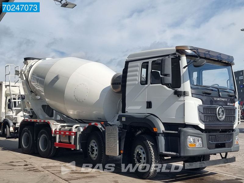 SHACMAN M3000 S 8X4 8m3 Liebherr mixer Manual Big-Axle Steelsuspension - شاحنة خلاطة خرسانة: صور 3 SHACMAN M3000 S 8X4 8m3 Liebherr mixer Manual Big-Axle Steelsuspension - شاحنة خلاطة خرسانة: صور 3