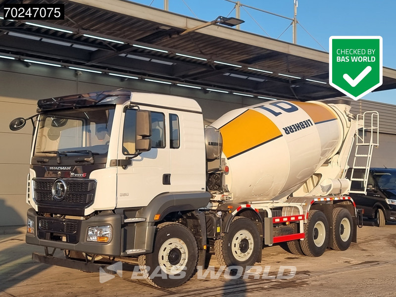 SHACMAN M3000 S 8X4 NEW! 8m3 Liebherr Mixer Big-Axle Steelsuspension - شاحنة خلاطة خرسانة: صور 1 SHACMAN M3000 S 8X4 NEW! 8m3 Liebherr Mixer Big-Axle Steelsuspension - شاحنة خلاطة خرسانة: صور 1