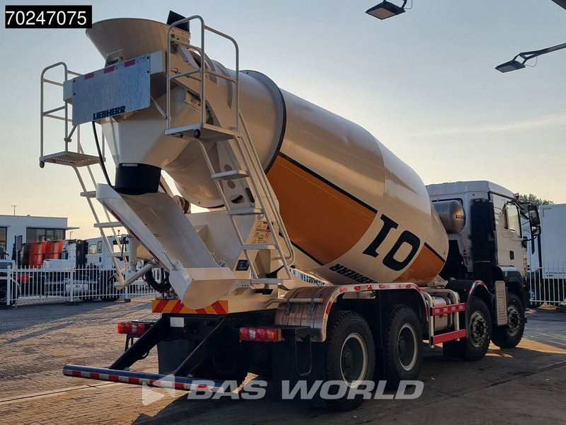 جديد شاحنة خلاطة خرسانة SHACMAN M3000 S 8X4 NEW! 8m3 Liebherr Mixer Big-Axle Steelsuspension: صور 6