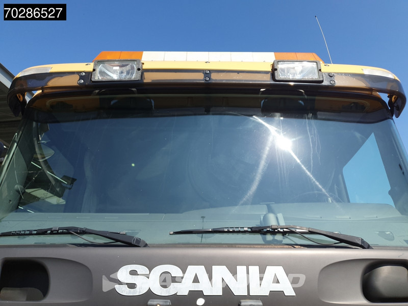 شاحنات مسطحة, شاحنة كرين Scania 124G 470 8X4 Palfinger PK45000 C4 Crane Kran Fly-Jib Manual Steering Axle Euro 3: صور 15