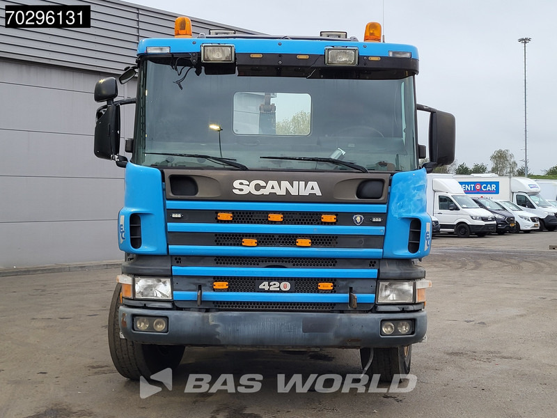Scania 420 6X4 20tons Marrel THM 20000 Manual Retarder Steelsuspension Euro 3 - شاحنة ذات الخطاف: صور 5 Scania 420 6X4 20tons Marrel THM 20000 Manual Retarder Steelsuspension Euro 3 - شاحنة ذات الخطاف: صور 5