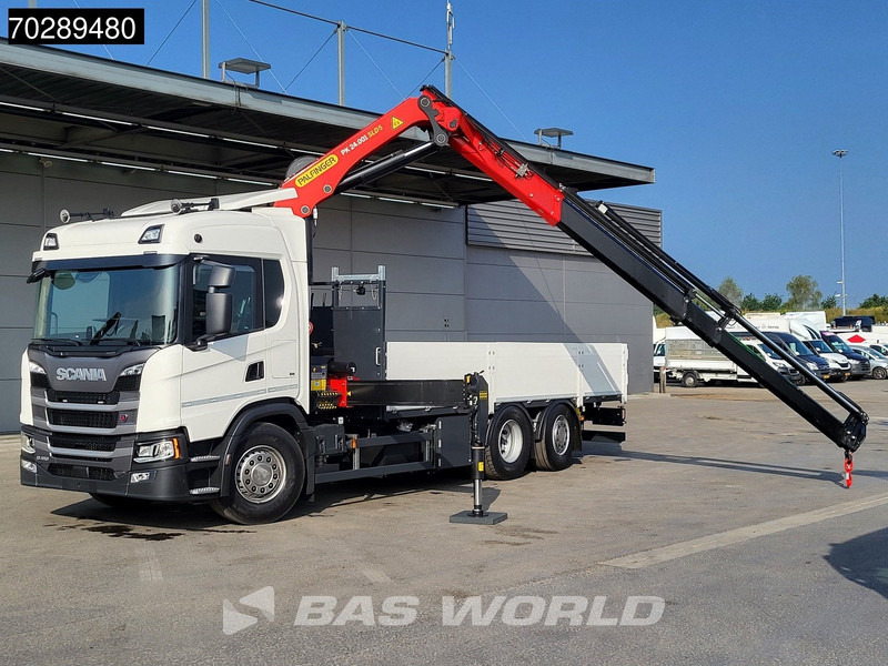 Scania G410 6X2 New! Palfinger PK24.001 SLD 5 Crane Kran Retarder Lift+Steering Axle LED ACC - شاحنات مسطحة, شاحنة كرين: صور 3 Scania G410 6X2 New! Palfinger PK24.001 SLD 5 Crane Kran Retarder Lift+Steering Axle LED ACC - شاحنات مسطحة, شاحنة كرين: صور 3