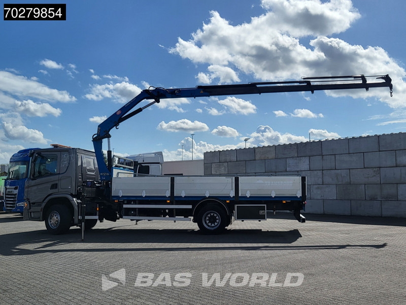 Scania P280 4X2 HMF 1420K-RC Kran Crane Automatic Euro 6 - شاحنات مسطحة, شاحنة كرين: صور 2 Scania P280 4X2 HMF 1420K-RC Kran Crane Automatic Euro 6 - شاحنات مسطحة, شاحنة كرين: صور 2