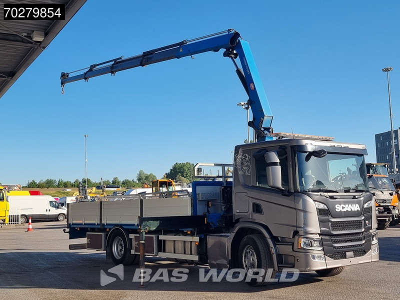 Scania P280 4X2 HMF 1420K-RC Kran Crane Automatic Euro 6 - شاحنات مسطحة, شاحنة كرين: صور 3 Scania P280 4X2 HMF 1420K-RC Kran Crane Automatic Euro 6 - شاحنات مسطحة, شاحنة كرين: صور 3