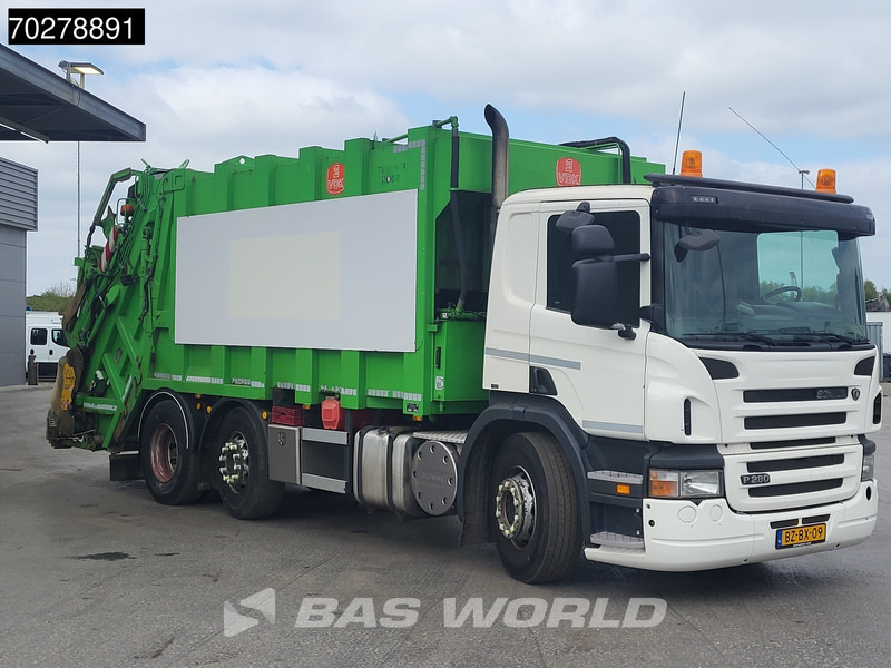 Scania P280 6X2 NL-Truck 20m3 MOL Pusher 2000 Lift-Lenkachse Euro 5 - شاحنة القمامة: صور 3 Scania P280 6X2 NL-Truck 20m3 MOL Pusher 2000 Lift-Lenkachse Euro 5 - شاحنة القمامة: صور 3