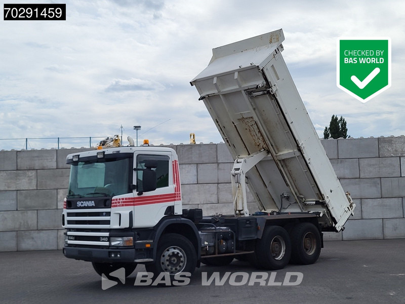 Scania P340 6X4 2 side11m3 Bennes Tipper Big-Axle Steelsuspension Manual Euro 3 - قلابات: صور 1 Scania P340 6X4 2 side11m3 Bennes Tipper Big-Axle Steelsuspension Manual Euro 3 - قلابات: صور 1