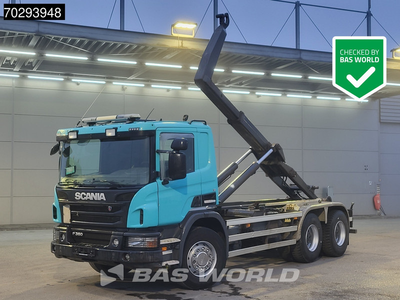 Scania P360 6X4 VDL 20t Hooklift Steelsuspension Big-Axle Euro 5 - شاحنة ذات الخطاف: صور 1 Scania P360 6X4 VDL 20t Hooklift Steelsuspension Big-Axle Euro 5 - شاحنة ذات الخطاف: صور 1
