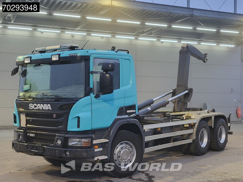 Scania P360 6X4 VDL 20t Hooklift Steelsuspension Big-Axle Euro 5 - شاحنة ذات الخطاف: صور 3 Scania P360 6X4 VDL 20t Hooklift Steelsuspension Big-Axle Euro 5 - شاحنة ذات الخطاف: صور 3