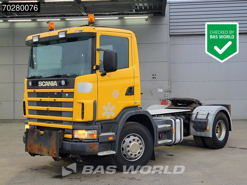 Scania R400 R 4X2 Low Mileage! Hydraulik Full-Steel Drumbrakes Euro 1 - شاحنة جرار: صور 1 Scania R400 R 4X2 Low Mileage! Hydraulik Full-Steel Drumbrakes Euro 1 - شاحنة جرار: صور 1