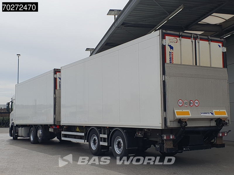 Scania R410 6X2 Carrier Supra 1250 Multi temp Retarder Ladebordwand Liftachse Euro 6 - مبردة شاحنة: صور 2 Scania R410 6X2 Carrier Supra 1250 Multi temp Retarder Ladebordwand Liftachse Euro 6 - مبردة شاحنة: صور 2