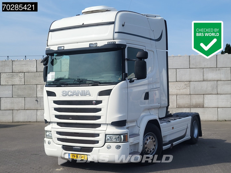 Scania R410 R 4X2 NL-Truck 2xTanks Standklima Xenon Navi Euro 6 - شاحنة جرار: صور 1 Scania R410 R 4X2 NL-Truck 2xTanks Standklima Xenon Navi Euro 6 - شاحنة جرار: صور 1