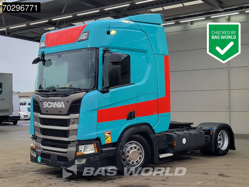 Scania R450 R 4X2 Mega Retarder 2xTanks ACC Standklima Navi Euro 6 - شاحنة جرار: صور 1 Scania R450 R 4X2 Mega Retarder 2xTanks ACC Standklima Navi Euro 6 - شاحنة جرار: صور 1