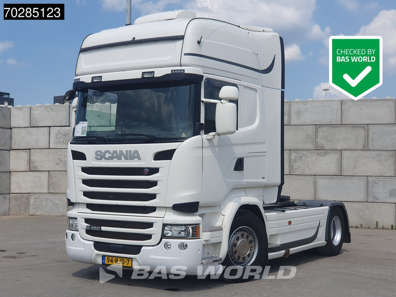 Scania R450 R 4X2 NL-Truck 2x Tanks Standklima Navi Xenon - شاحنة جرار: صور 1 Scania R450 R 4X2 NL-Truck 2x Tanks Standklima Navi Xenon - شاحنة جرار: صور 1