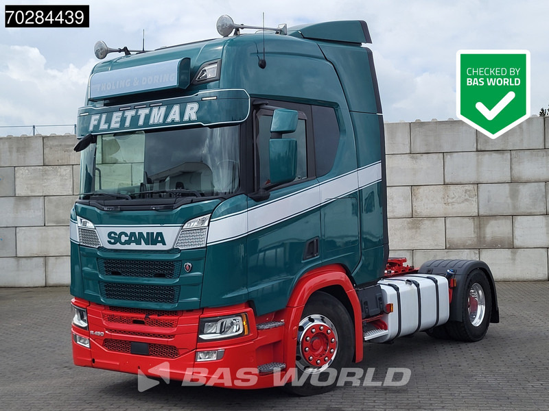 Scania R450 R 4X2 Retarder Standklima Alcoa's Navi ACC LED - شاحنة جرار: صور 1 Scania R450 R 4X2 Retarder Standklima Alcoa's Navi ACC LED - شاحنة جرار: صور 1