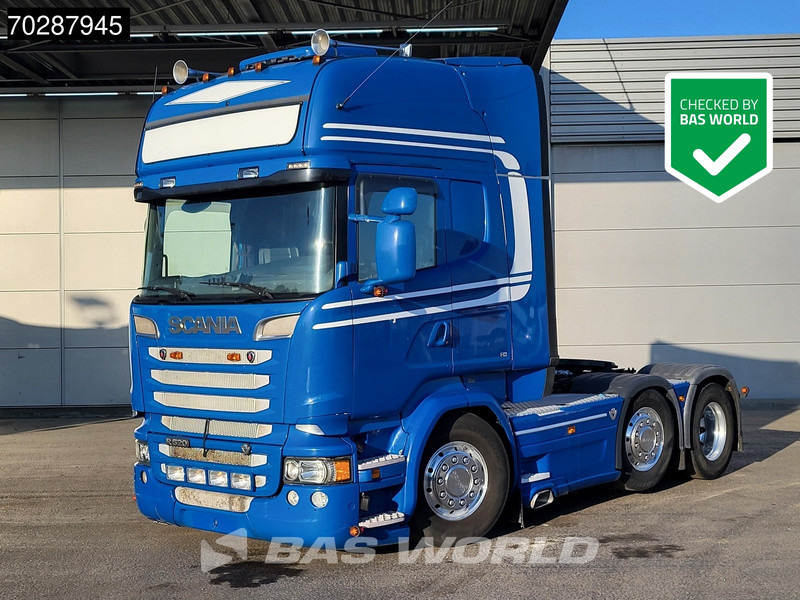 Scania R520 6X2 Full-Air Lift+Lenkachse Hydrauliek Standklima Navi Euro 6 - شاحنة جرار: صور 1 Scania R520 6X2 Full-Air Lift+Lenkachse Hydrauliek Standklima Navi Euro 6 - شاحنة جرار: صور 1