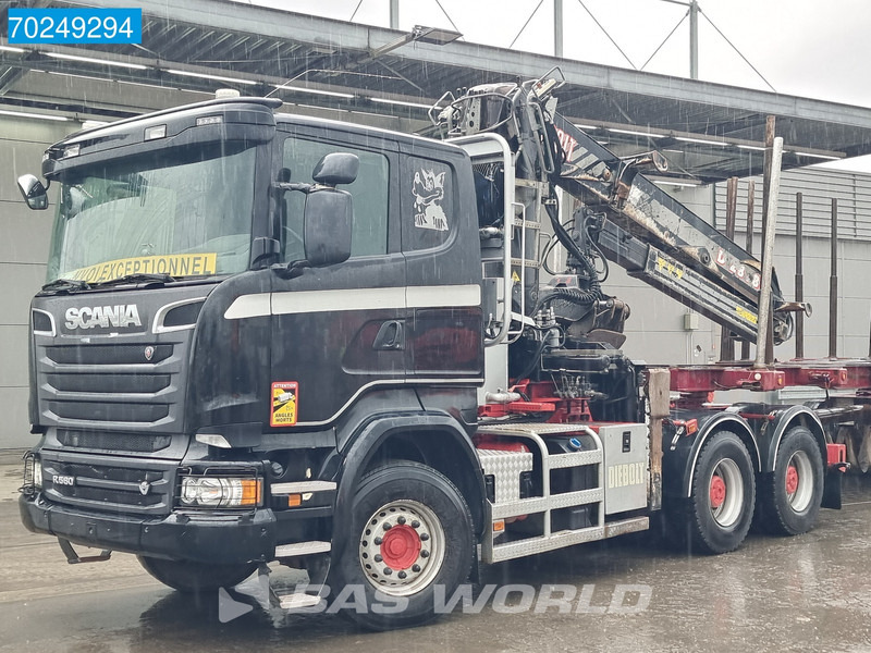 Scania R580 6X4 Holz Kran Diebolt D28 Full-Steell Extentable Trailer - شاحنة قطع الأشجار, شاحنة كرين: صور 5 Scania R580 6X4 Holz Kran Diebolt D28 Full-Steell Extentable Trailer - شاحنة قطع الأشجار, شاحنة كرين: صور 5