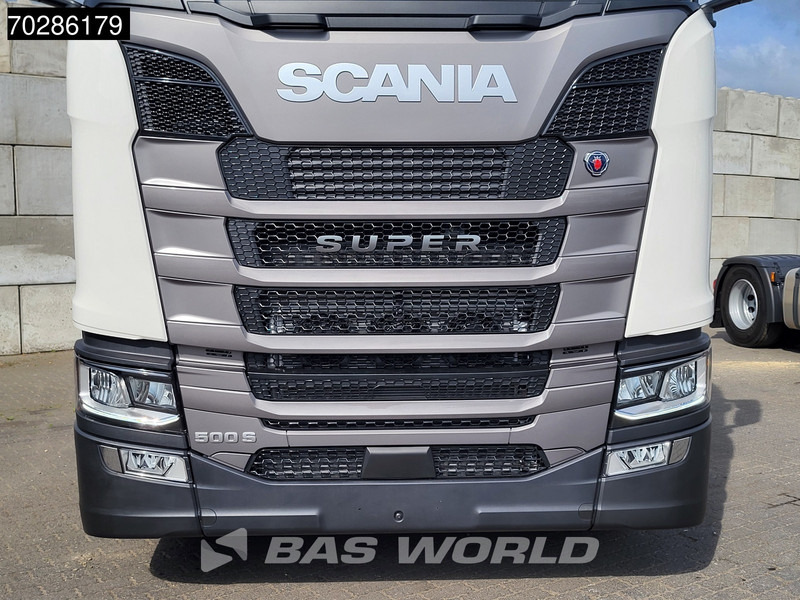 جديد شاحنة جرار Scania S500 S 4X2 NEW! Retarder 2x Tanks Standklima ACC: صور 12