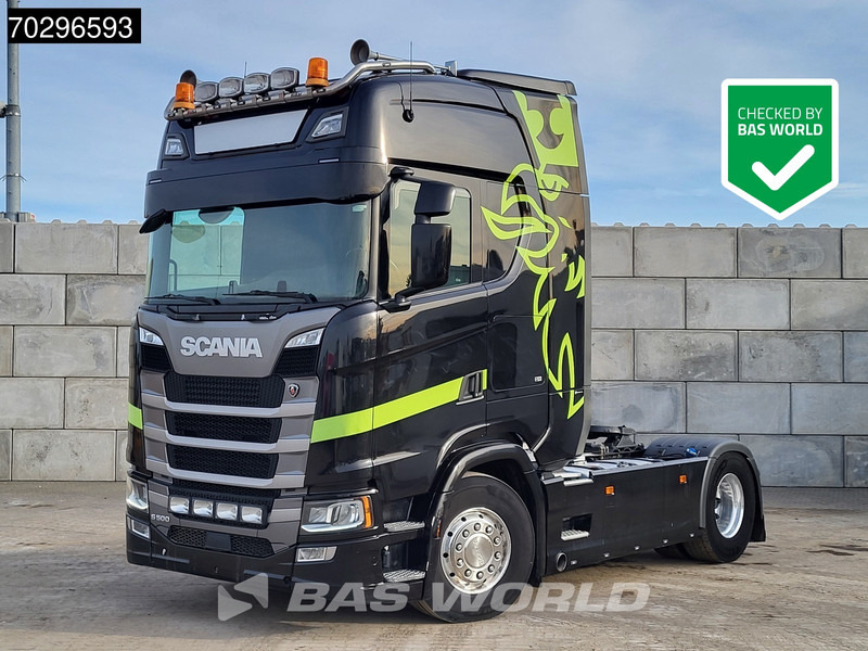 Scania S500 S 4X2 Retarder 2xTanks Hydraulic ACC Navi Euro 6 - شاحنة جرار: صور 1 Scania S500 S 4X2 Retarder 2xTanks Hydraulic ACC Navi Euro 6 - شاحنة جرار: صور 1