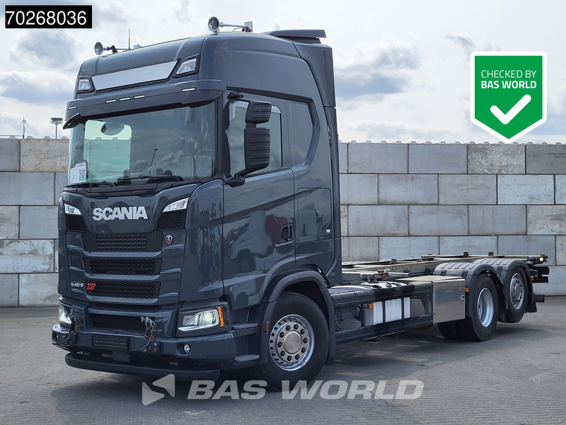 Scania S540 6X2 Retarder Euro 6 ACC Navi ADR Euro 6 - شاحنات الحاويات / جسم علوي قابل للتغيير شاحنة: صور 1 Scania S540 6X2 Retarder Euro 6 ACC Navi ADR Euro 6 - شاحنات الحاويات / جسم علوي قابل للتغيير شاحنة: صور 1