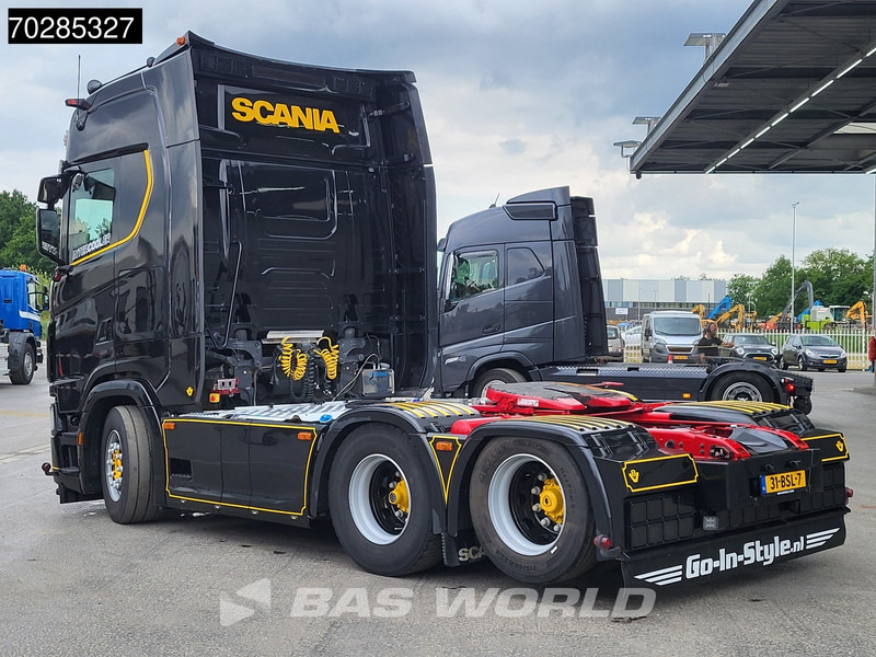 Scania S580 6X2 NL-Truck Retarder Full-Air Hydraulik Standklima ACC Navi LED - شاحنة جرار: صور 2 Scania S580 6X2 NL-Truck Retarder Full-Air Hydraulik Standklima ACC Navi LED - شاحنة جرار: صور 2