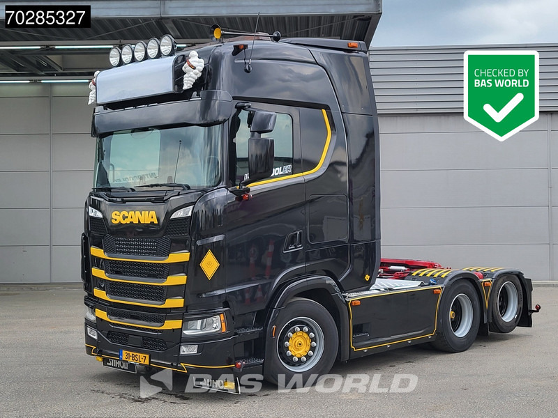 Scania S580 6X2 NL-Truck Retarder Full-Air Hydraulik Standklima ACC Navi LED - شاحنة جرار: صور 1 Scania S580 6X2 NL-Truck Retarder Full-Air Hydraulik Standklima ACC Navi LED - شاحنة جرار: صور 1
