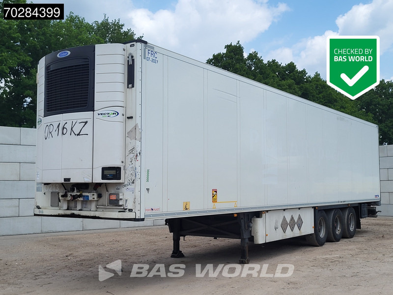 Schmitz Cargobull SCB*S3B 3 axles MOT 9/25 Doppelstock Blumenbreit Schiebewand - مبردة نصف مقطورة: صور 1 Schmitz Cargobull SCB*S3B 3 axles MOT 9/25 Doppelstock Blumenbreit Schiebewand - مبردة نصف مقطورة: صور 1