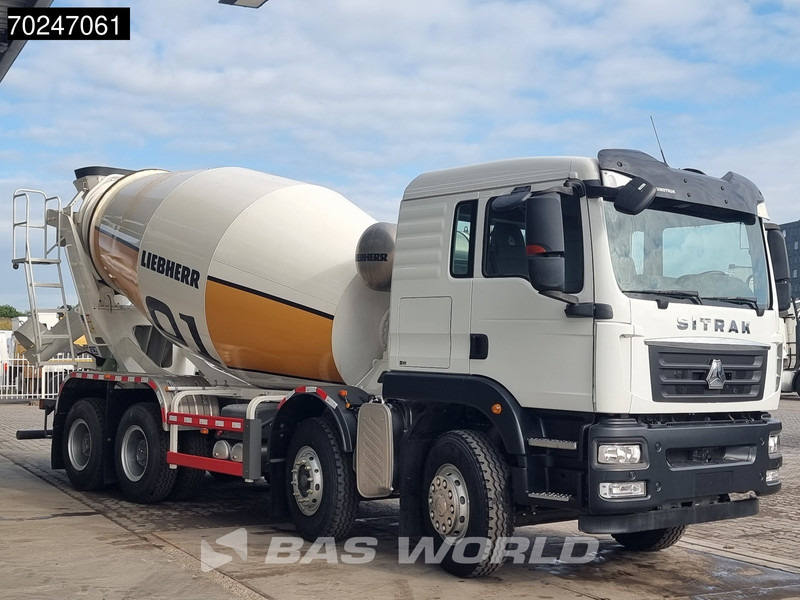 Sitrak G5 350 8X4 NEW! 8m3 Liebherr Mixer Big-Axle Steel Suspension - شاحنة خلاطة خرسانة: صور 3 Sitrak G5 350 8X4 NEW! 8m3 Liebherr Mixer Big-Axle Steel Suspension - شاحنة خلاطة خرسانة: صور 3