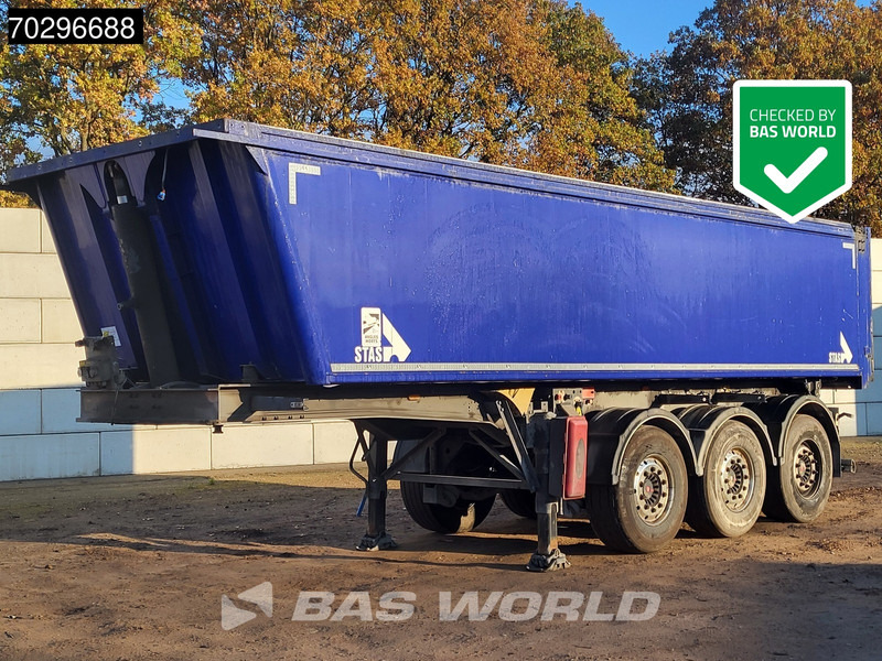 Stas S300CX 28m3 Lifting Axle - قلابة نصف مقطورة: صور 1 Stas S300CX 28m3 Lifting Axle - قلابة نصف مقطورة: صور 1