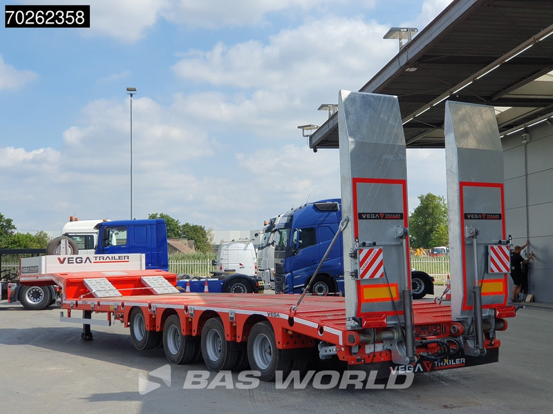 Vega STANDARD LOWBED 2 axles Lift + 2xLenkachse Hydraulic Ramps - عربة مسطحة منخفضة نصف مقطورة: صور 2 Vega STANDARD LOWBED 2 axles Lift + 2xLenkachse Hydraulic Ramps - عربة مسطحة منخفضة نصف مقطورة: صور 2