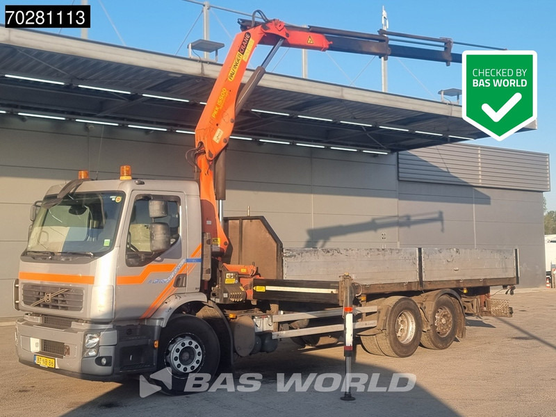 Volvo FE 280 6X2 NL-Truck Palfinger PK15500 Kran Crane Manual Liftachse Euro 4 - شاحنات مسطحة, شاحنة كرين: صور 1 Volvo FE 280 6X2 NL-Truck Palfinger PK15500 Kran Crane Manual Liftachse Euro 4 - شاحنات مسطحة, شاحنة كرين: صور 1
