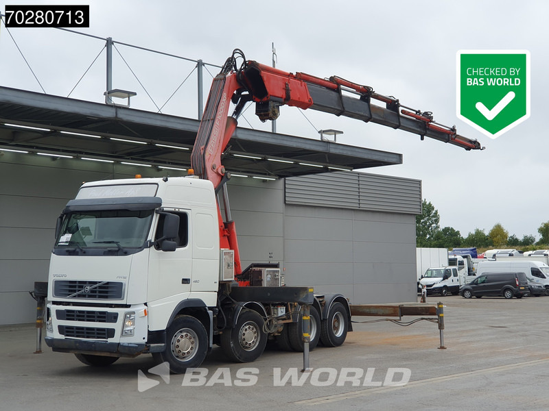 Volvo FH 460 FH 8X4 Manual Fassi F900A XP.27 Crane+Winch Big-Axle Lenkachse Kran Euro 3 - شاحنة جرار: صور 1 Volvo FH 460 FH 8X4 Manual Fassi F900A XP.27 Crane+Winch Big-Axle Lenkachse Kran Euro 3 - شاحنة جرار: صور 1