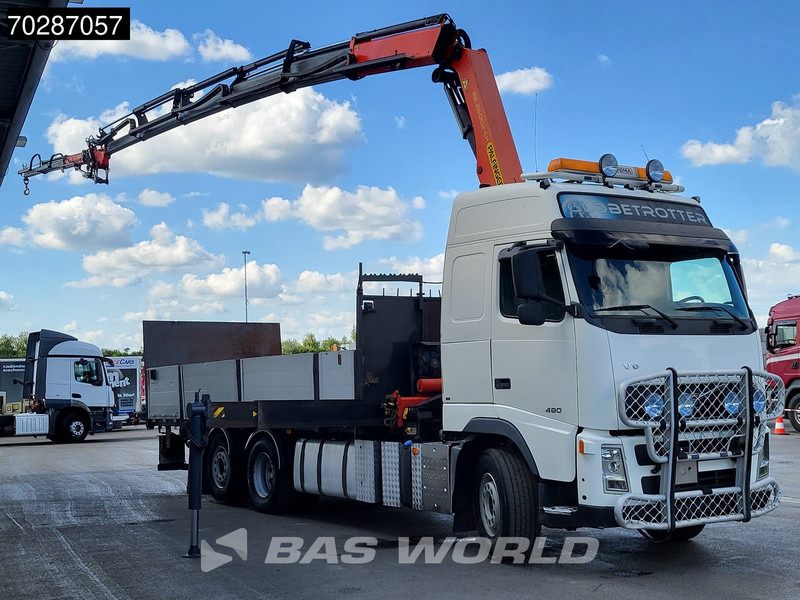 Volvo FH 480 FH 6X2 Palfinger PK26002 EH Kran Crane + Fly Jib Manual Liftachse Euro 5 - شاحنات مسطحة, شاحنة كرين: صور 3 Volvo FH 480 FH 6X2 Palfinger PK26002 EH Kran Crane + Fly Jib Manual Liftachse Euro 5 - شاحنات مسطحة, شاحنة كرين: صور 3
