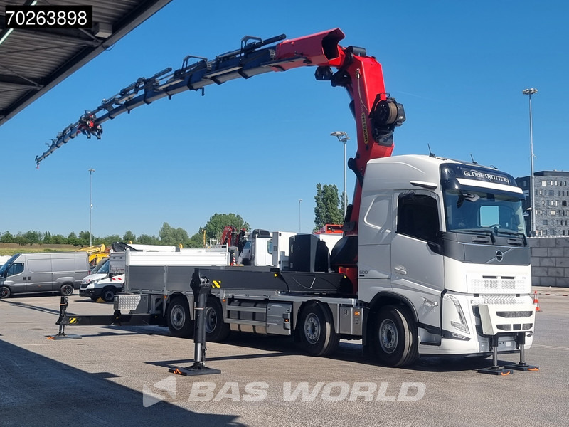 Volvo FH 500 8X2 Palfinger PK92002 SH JIB Kran Lift-Lenkachse Navi Euro 6 - شاحنات مسطحة, شاحنة كرين: صور 2 Volvo FH 500 8X2 Palfinger PK92002 SH JIB Kran Lift-Lenkachse Navi Euro 6 - شاحنات مسطحة, شاحنة كرين: صور 2
