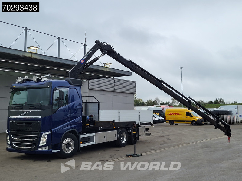 Volvo FH 500 FH 6X2 HMF 2620K-RC Crane Xenon Lift+Steering-Axle Automatic Euro 6 - شاحنات مسطحة, شاحنة كرين: صور 5 Volvo FH 500 FH 6X2 HMF 2620K-RC Crane Xenon Lift+Steering-Axle Automatic Euro 6 - شاحنات مسطحة, شاحنة كرين: صور 5