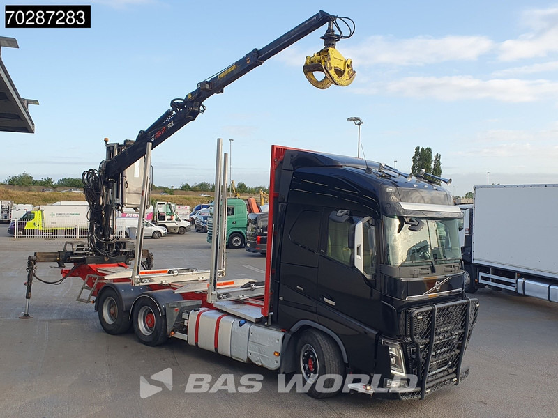 Volvo FH16 750 FH16 6X4 HIAB E96S 79 wood crane Retarder Dynamic-Steering Big-Axle Euro 6 - شاحنة قطع الأشجار, شاحنة كرين: صور 3 Volvo FH16 750 FH16 6X4 HIAB E96S 79 wood crane Retarder Dynamic-Steering Big-Axle Euro 6 - شاحنة قطع الأشجار, شاحنة كرين: صور 3