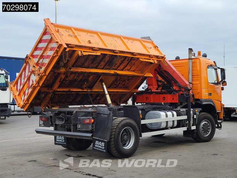 Volvo FM 340 FM 4X4 4x4 Crane Palfinger PK10501 Tipper Big-Axle Full Steel - قلابات, شاحنة كرين: صور 2 Volvo FM 340 FM 4X4 4x4 Crane Palfinger PK10501 Tipper Big-Axle Full Steel - قلابات, شاحنة كرين: صور 2