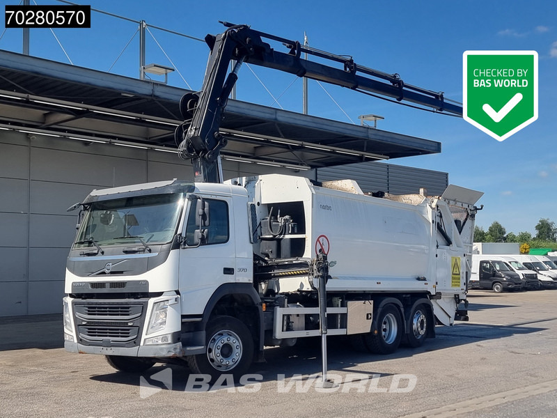 Volvo FM 370 6X2 Hiab X-Hipro 162 Kran GeesinkNorba Lift+Lenkachse VEB Euro 6 - شاحنة القمامة: صور 1 Volvo FM 370 6X2 Hiab X-Hipro 162 Kran GeesinkNorba Lift+Lenkachse VEB Euro 6 - شاحنة القمامة: صور 1