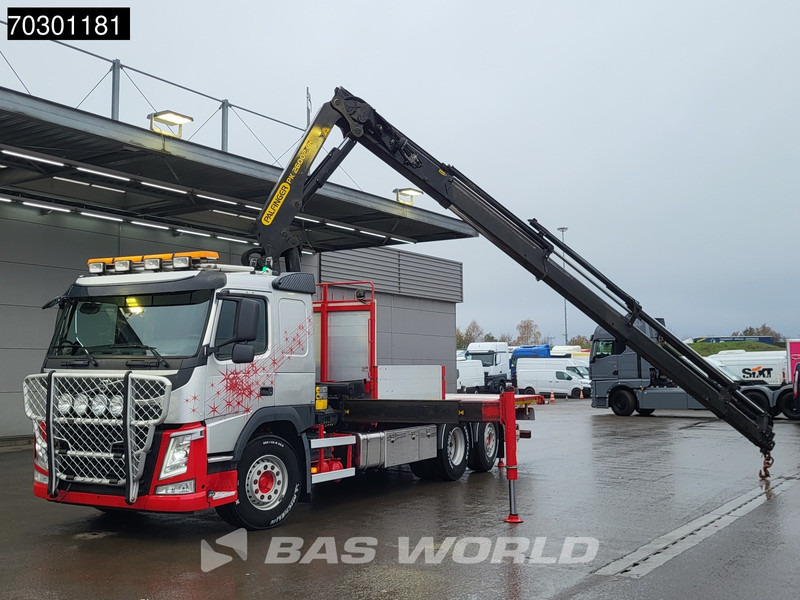 Volvo FM 410 FM 6X2 Palfinger PK 26002-EH E Kran Crane Lift +steering axle Automatic Euro 6 - شاحنات مسطحة, شاحنة كرين: صور 5 Volvo FM 410 FM 6X2 Palfinger PK 26002-EH E Kran Crane Lift +steering axle Automatic Euro 6 - شاحنات مسطحة, شاحنة كرين: صور 5