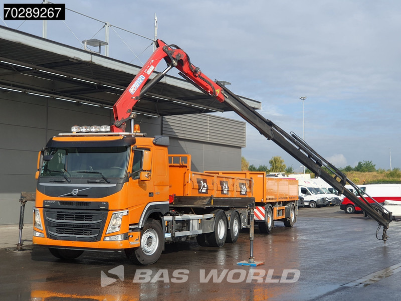 Volvo FM 420 6X2 Combi HMF 2120 K 4 Crane Kran Lift+lenkasche Euro 6 - قلابات, شاحنة كرين: صور 5 Volvo FM 420 6X2 Combi HMF 2120 K 4 Crane Kran Lift+lenkasche Euro 6 - قلابات, شاحنة كرين: صور 5
