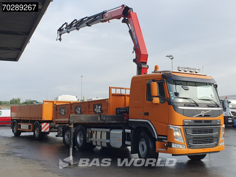 Volvo FM 420 6X2 Combi HMF 2120 K 4 Crane Kran Lift+lenkasche Euro 6 - قلابات, شاحنة كرين: صور 3 Volvo FM 420 6X2 Combi HMF 2120 K 4 Crane Kran Lift+lenkasche Euro 6 - قلابات, شاحنة كرين: صور 3